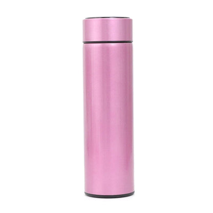 Stainless Steel Smart Water Bottle, Leak Proof, Double Walled, Keep Drink Hot & Cold, LCD Temperature Display